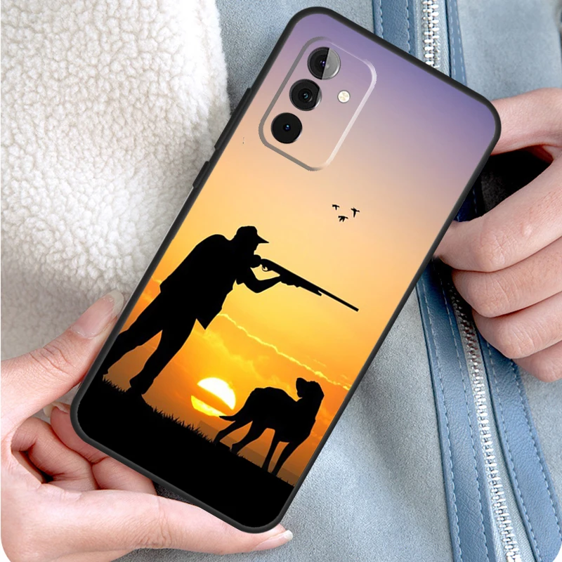 Hunter Dog Hunting Phone Case For Samsung Galaxy A54 A34 A14 A15 A25 A35 A55 A53 A33 A13 A52 A32 A12 A51 A71