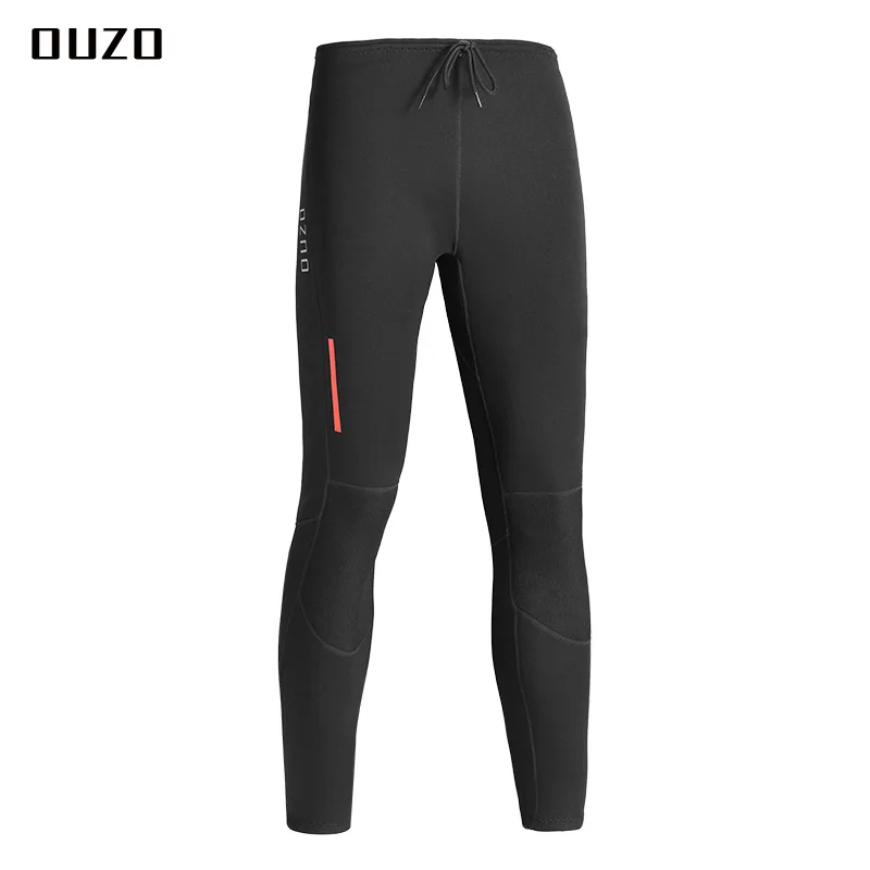 Wetsuit Long Pants with Draw String 1.5mm Neoprene Men Surfing Keep Warm Diving Leggings for Diving Swimming Snorkeling Surfing