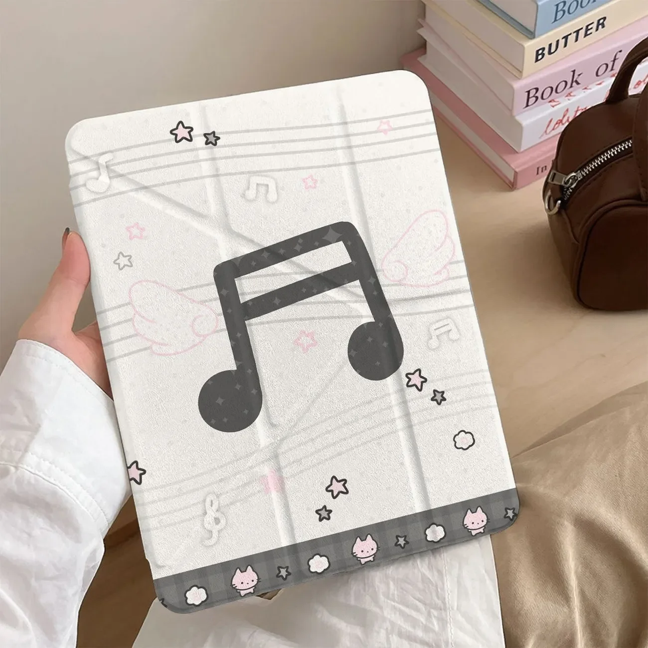 Pink Note Kitten Ca…