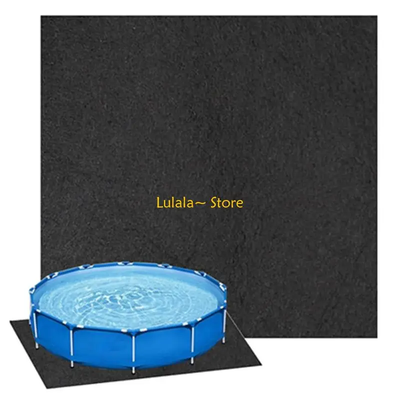 Y4QA Pool Base Protective Mat Waterproof Thickened Felt Lightweight Travel Friendly Outdoor Use Camping Backyard Activity