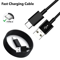 Usb A to Type C Mobile Phone Cables Fast Charging Cord USB Adapter Cable For Samsung Huawei Xiaomi USB C Data Cable Cord 1m2m3m