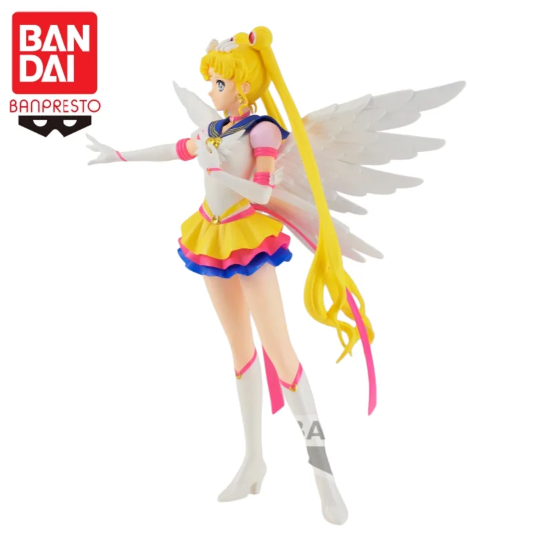 

In Stock Bandai Original Banpresto Pretty Guardian Sailor Moon Tsukino Usagi Action Figure Model Doll Brand New Boxed