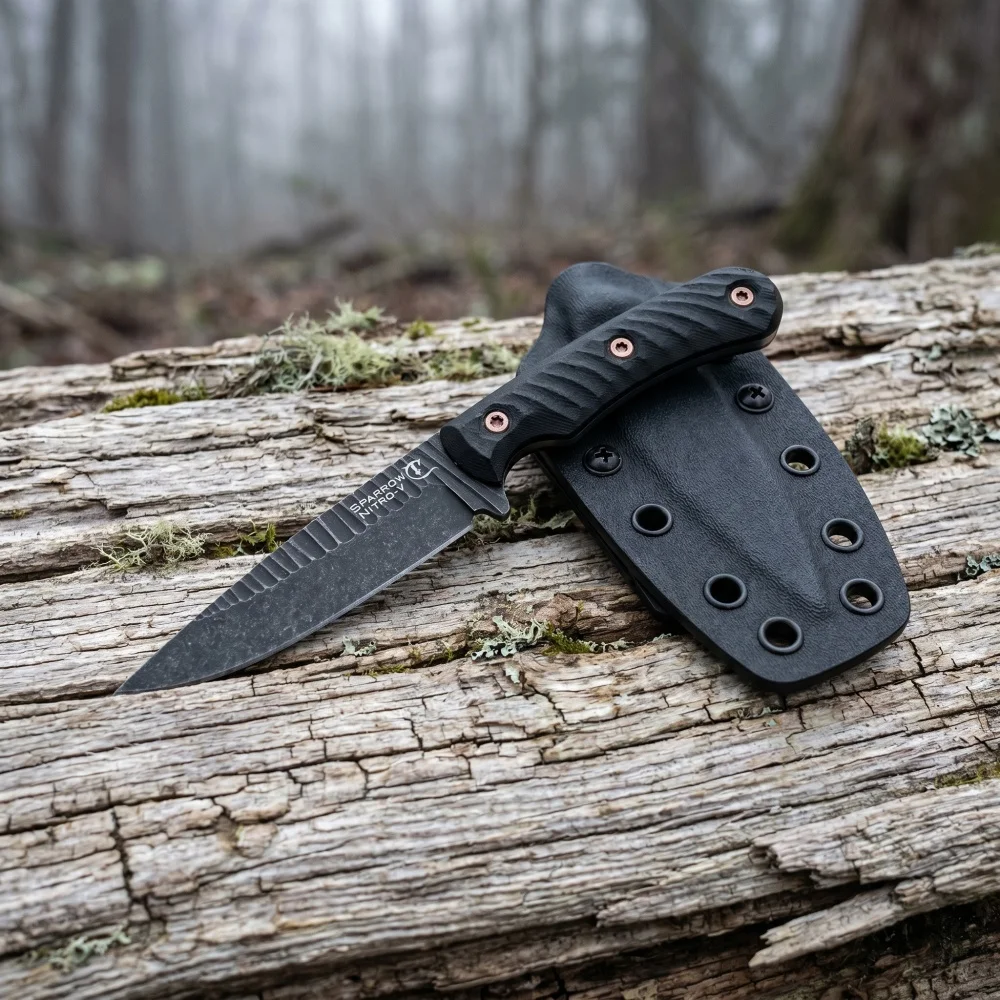 D2 Blade Jungle Backpacking Climbing Hiking Portable Fixed Knife EDC Outdoor Knife Fishing Camping Practical Cutter Daily Knife