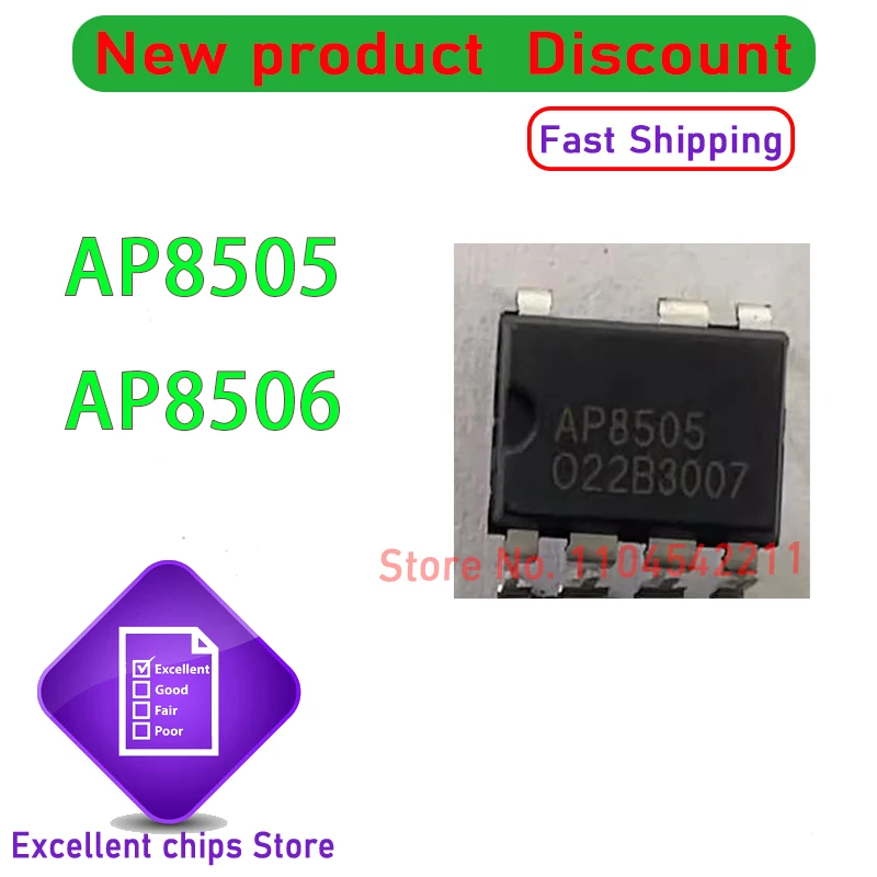 AP8505 AP8506 SOP-7 High Voltage Rectifier 5V Non Isolated Conversion IC 10-100PCS