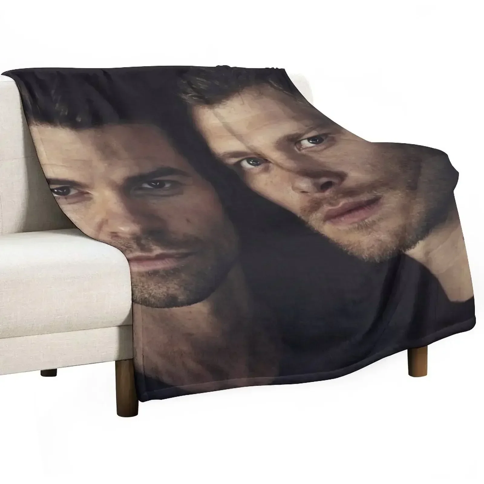 

elijah and klaus Throw Blanket heavy to sleep Baby Blankets