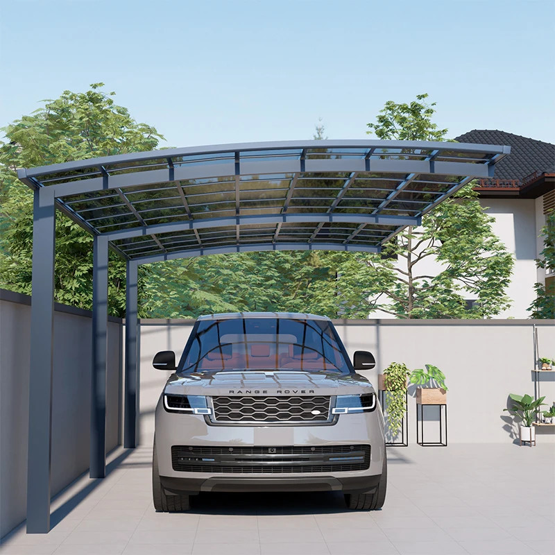 مظلة خارجية من سبائك الألومنيوم ، حديقة شرفة منزل فيلا ، مظلة شمسية حديثة مخصصة لوقوف السيارات ، عريشة فناء ، مرآب المظلة