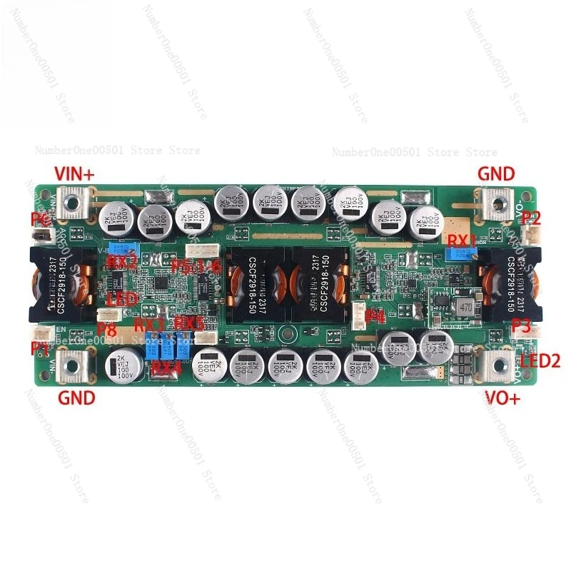 

2000W High Power DC DC Auto Buck Boost Converter 70A 10-74V Adjustable Voltage Regulator High Efficiency Power Supply Module
