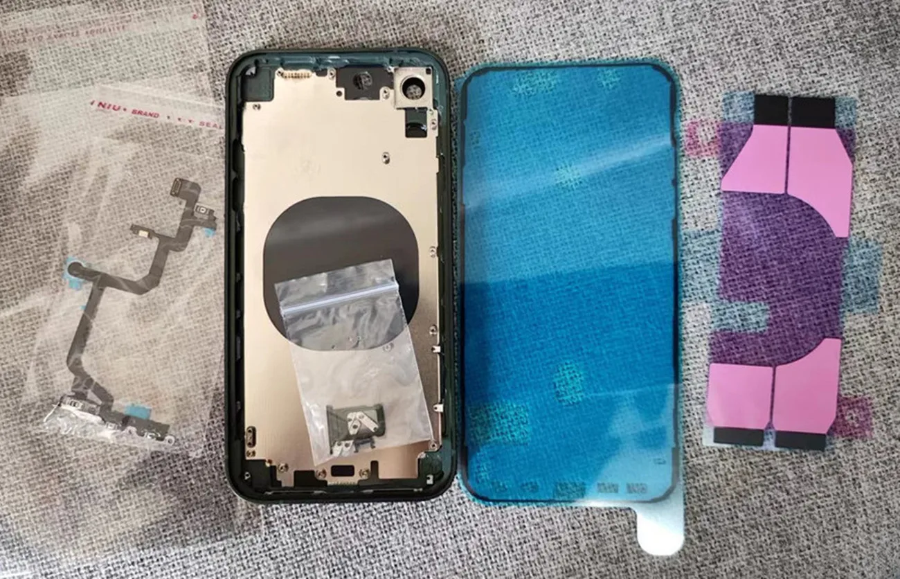 DIY housing For XR Like 15 Housing XR Up To 15 Housing Back DIY Back Cover Housing Battery Middle Frame Replacement