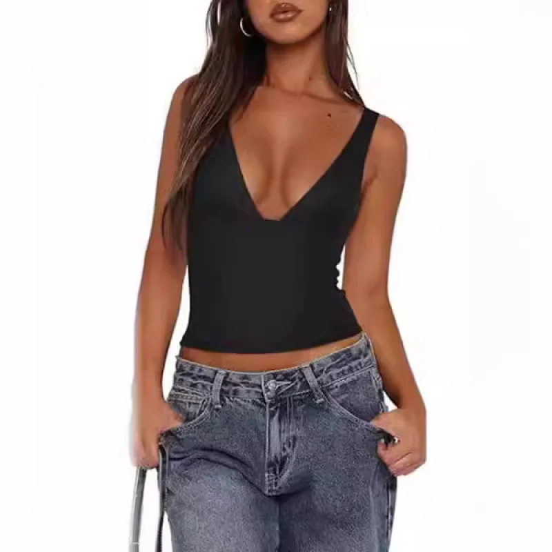 

Best-selling new typetwomen's-shirt springvsexy off-shoulder basic top sleeveless milk silk camisole