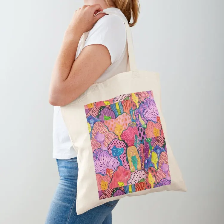 

Partly Cloudy with Occassional Brain Fog Tote Bag eco bag folding shopping trolley bag Women's bags