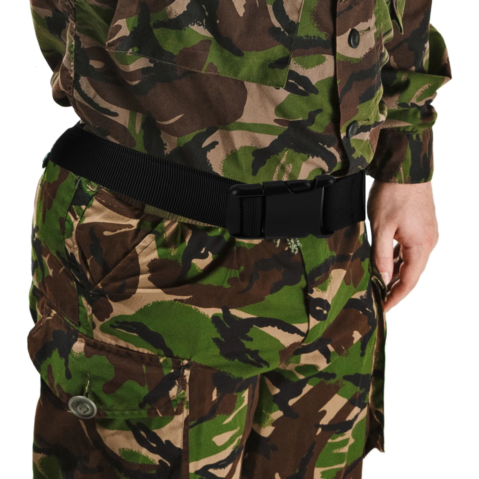 المشي لمسافات طويلة للرجال والنساء في الهواء الطلق مغامرة قابل للتعديل الإفراج السريع ويب قوي النايلون قماش الخصر التدريب أداة العمل مريحة #3