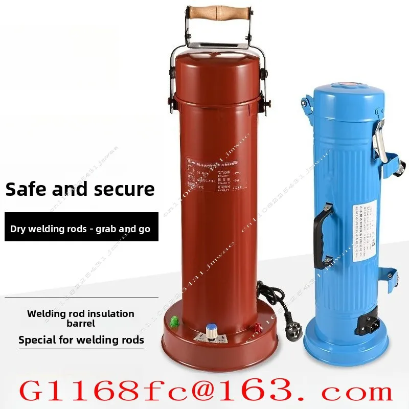 Welding Rod Insulation Bucket 5KG Heating Handheld TRB-5A W-3 Horizontal Vertical Welding Rod Drying Bucket 220V