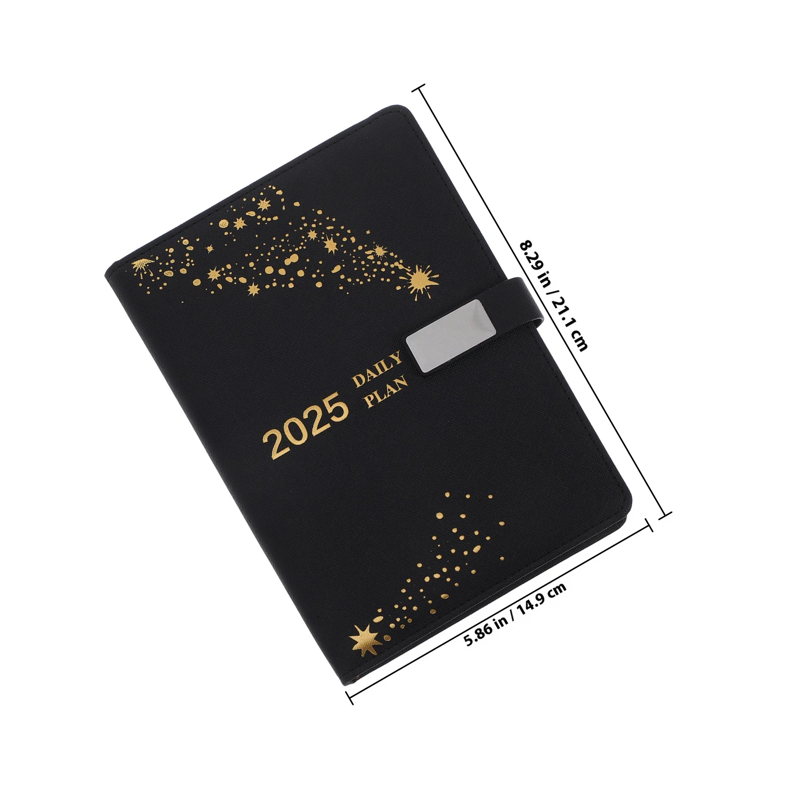Daily Planner 2025 A5 One Page Per Day Monthly Calendar Notebook Task Scheduling Appointment Organizer