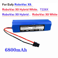 6800mAh Original Li-ion Battery for Eufy RoboVac X8, RoboVac X8 Hybrid, RoboVac X8 White, RoboVac X8 Hybrid White, T226X