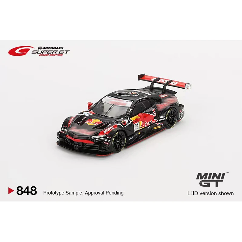 Pressa MINIGT 1:64 Z GT500 NSX SuperGT Series Diecast Diorama Model Collection giocattoli in miniatura