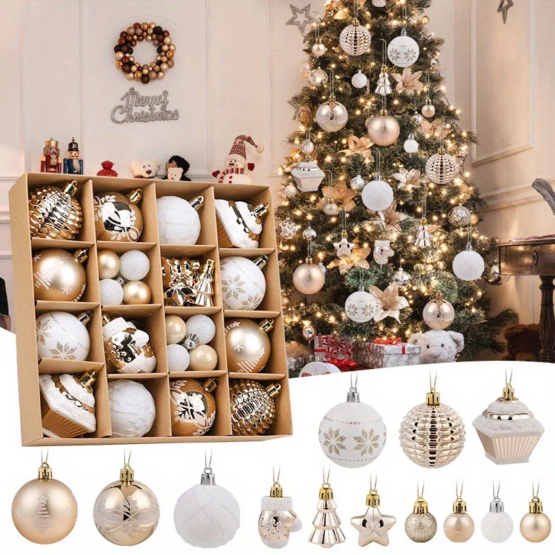 42Pcs Christmas Bal…