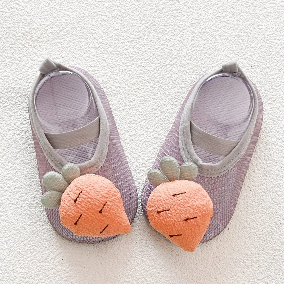 Baby Spring and Autumn Knitted Cartoon Cotton Shoes Baby Toddler Shoes 6 Months-3 Years Old Toddler Shoes Girls Casual Shoes