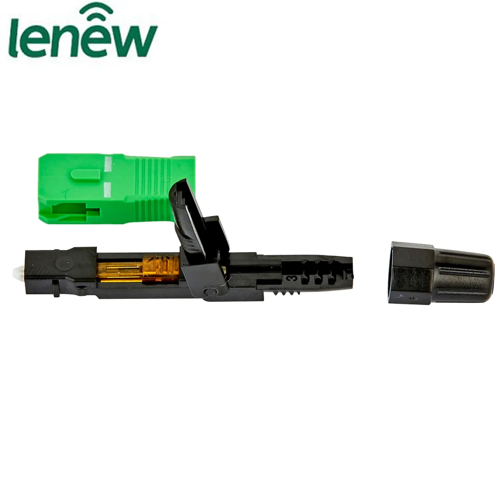 Быстродействующий оптоволоконный разъем FTTH для телекоммуникаций