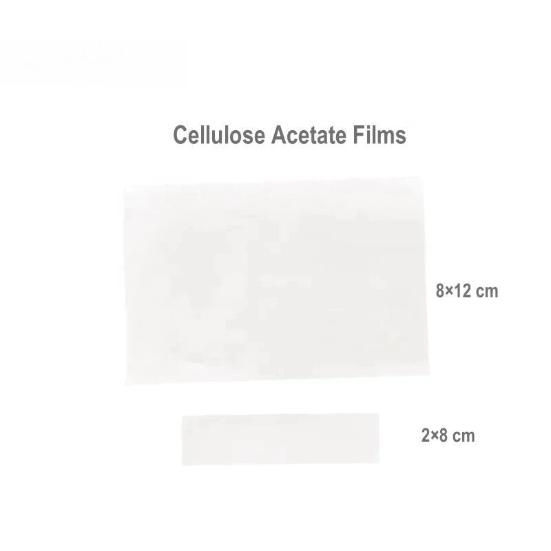 Acetate 2*8cm & 8*12cm Filter Paper Membranes for Protein Electrophoresis