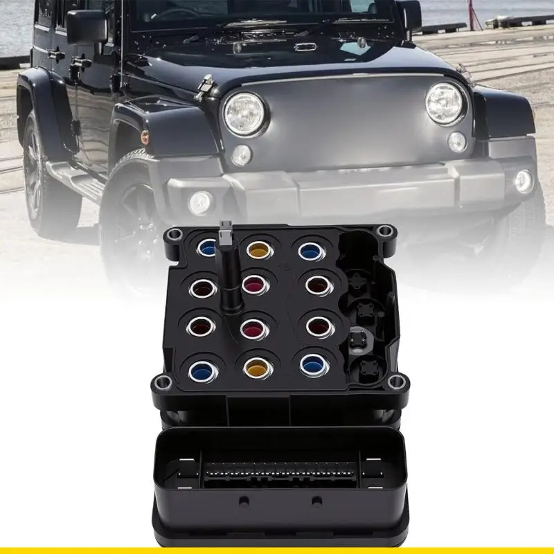 SZCH Brake Repair Control Unit 68067458AA, Anti Lock Brake Assembly with Molded Housing, Mounting Hardware and Screw Parts for