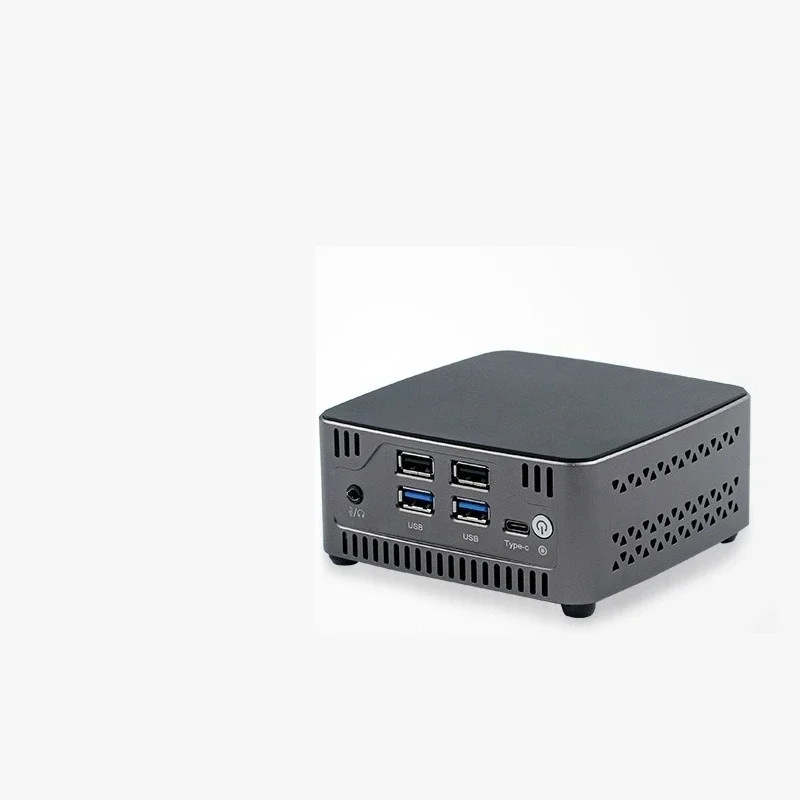 Mini computer 11th generation i3i5i7 dual network port x86 micro industrial control host
