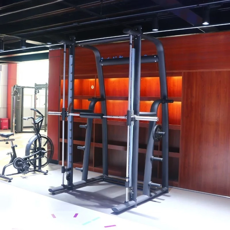 New Commercial Machine Squat Rack Strength Training Gym Equipment for Home Exercise