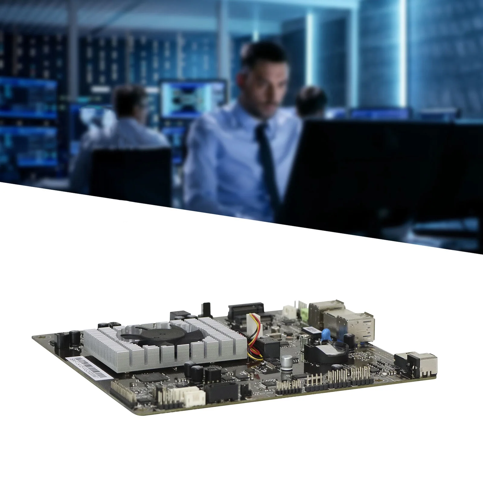 Placa-mãe de controle industrial integrada J4125 Quad-Core e quatro threads