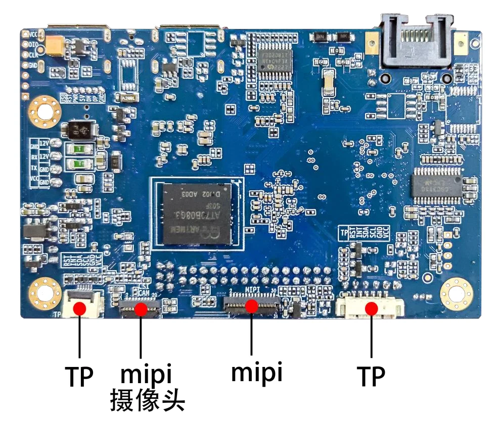 133S Android 10.0 Driver Board A133 1G ram/16G rom Controller Board with USB/LVDS/H DMI/BT Interface