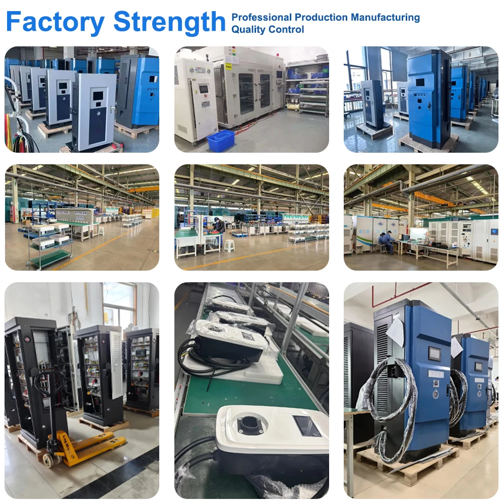 تركيب بسيط 20KW DC شاحن Ev سريع مع تصميم مدمج حاصل على براءة اختراع محطة شحن Ev السكنية لسهولة إعداد المرآب