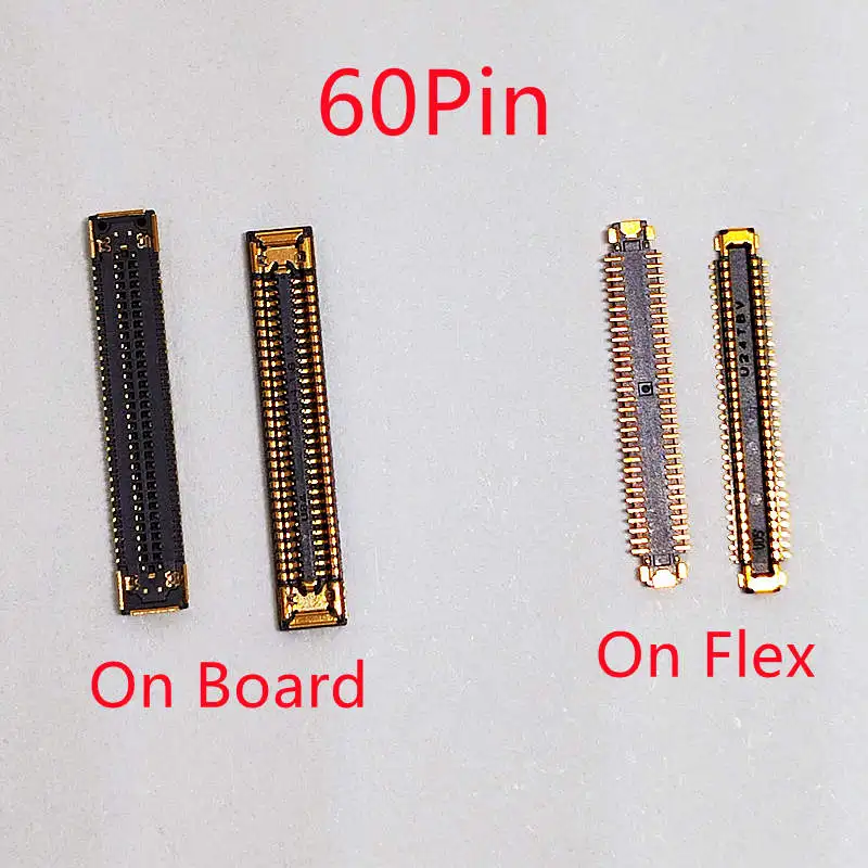 5-20szt Ładowarka USB Port ładowania Złącze FPC 60Pin Do Samsung Galaxy S22 Ultra S908B/S22 5G S901B/S22 Plus Wtyczka na płycie