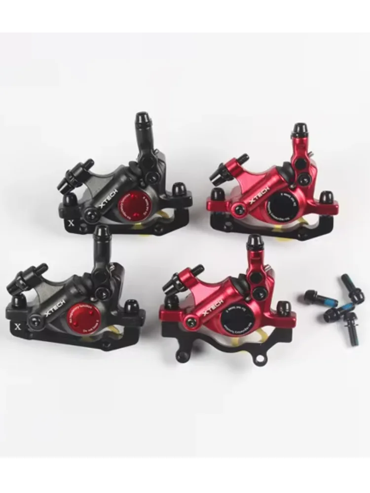 AliExpress NONE ZOOM XTECH HB100 MTB Oil Disc Hydraulic Brake Disc Brake Line Pull Calipers Front & Rear G3 Rotors 120/140/160/180MM MT200 M315