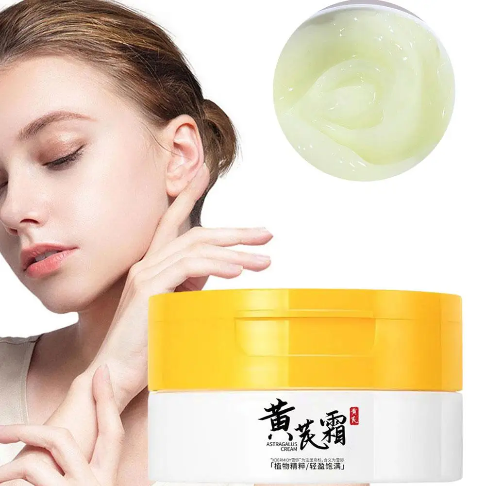 Crème blanchissante pour taches de rousseur à l'astragale chinoise, hydratant efficace, soin mélasma, éclaircissant, réparation de la peau, 70g, Y8S7