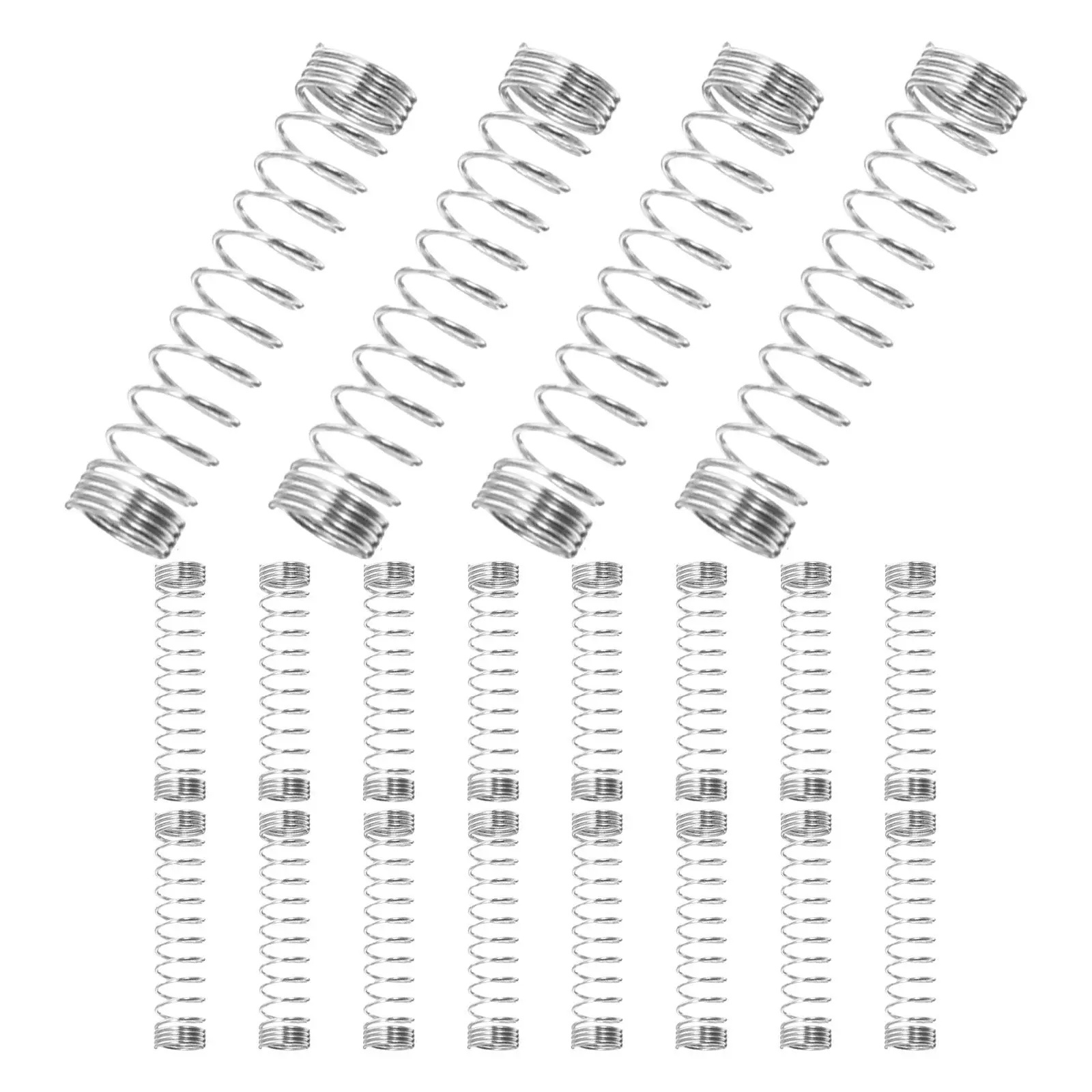100 Pcs Refill Spring Click Pen Ball Point Pen Springs Small Compression Springs Replacement Extension Ballpoint Kit Springs