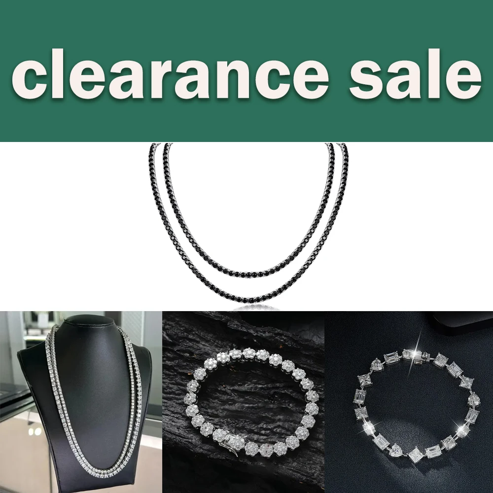 Clearance Sale ---Tennis Necklace/ Tennis Bracelet/ Stud Earrings