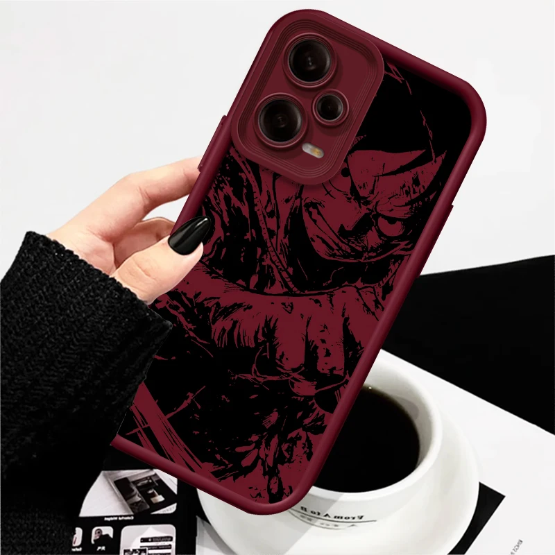 Boy One Piece Luffy Zoro Art For Xiaomi Redmi Note 14 13 13R 12 12R 11 11E 11T 11S Pro Plus 4G 5G Eye Ladder Soft Phone Case