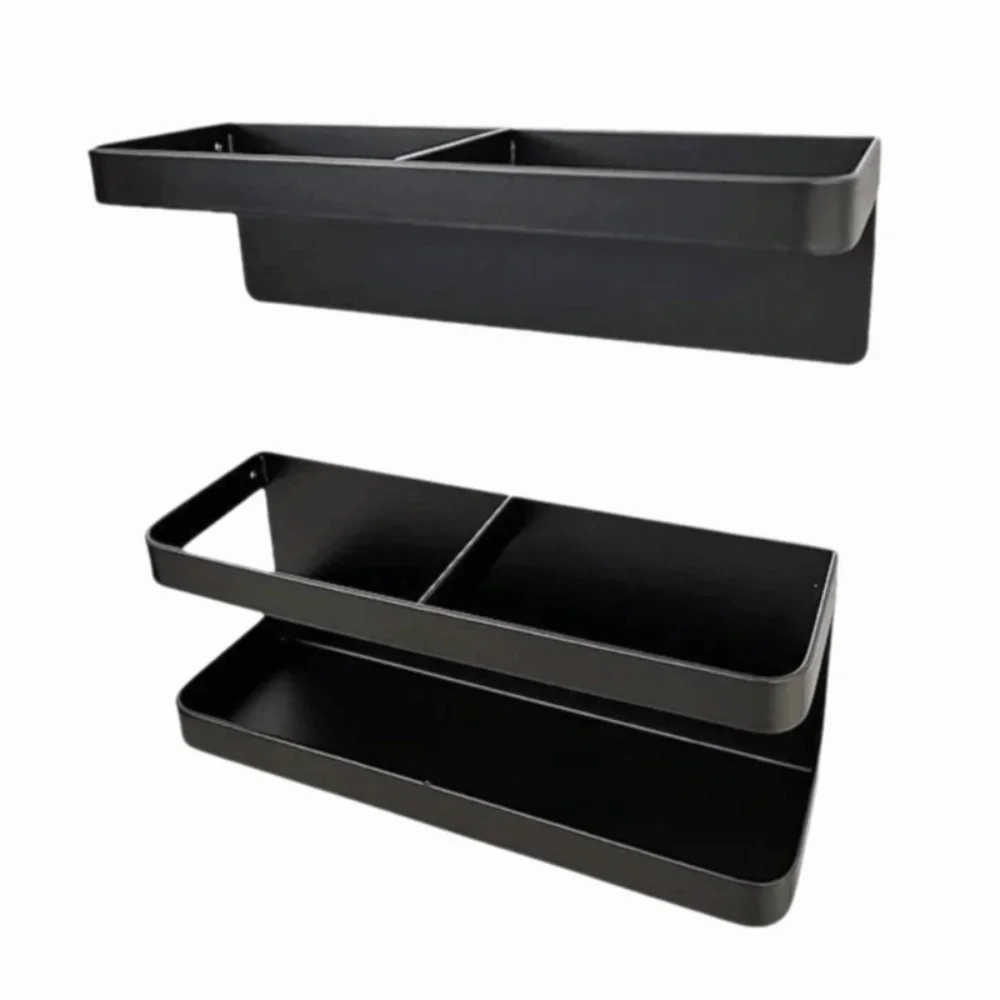 No-Drill Umbrella Rack Drip Tray Magnetic Suction Umbrella Storage Minimalist Modern Adjustable Height Entryway Umbrella Stand