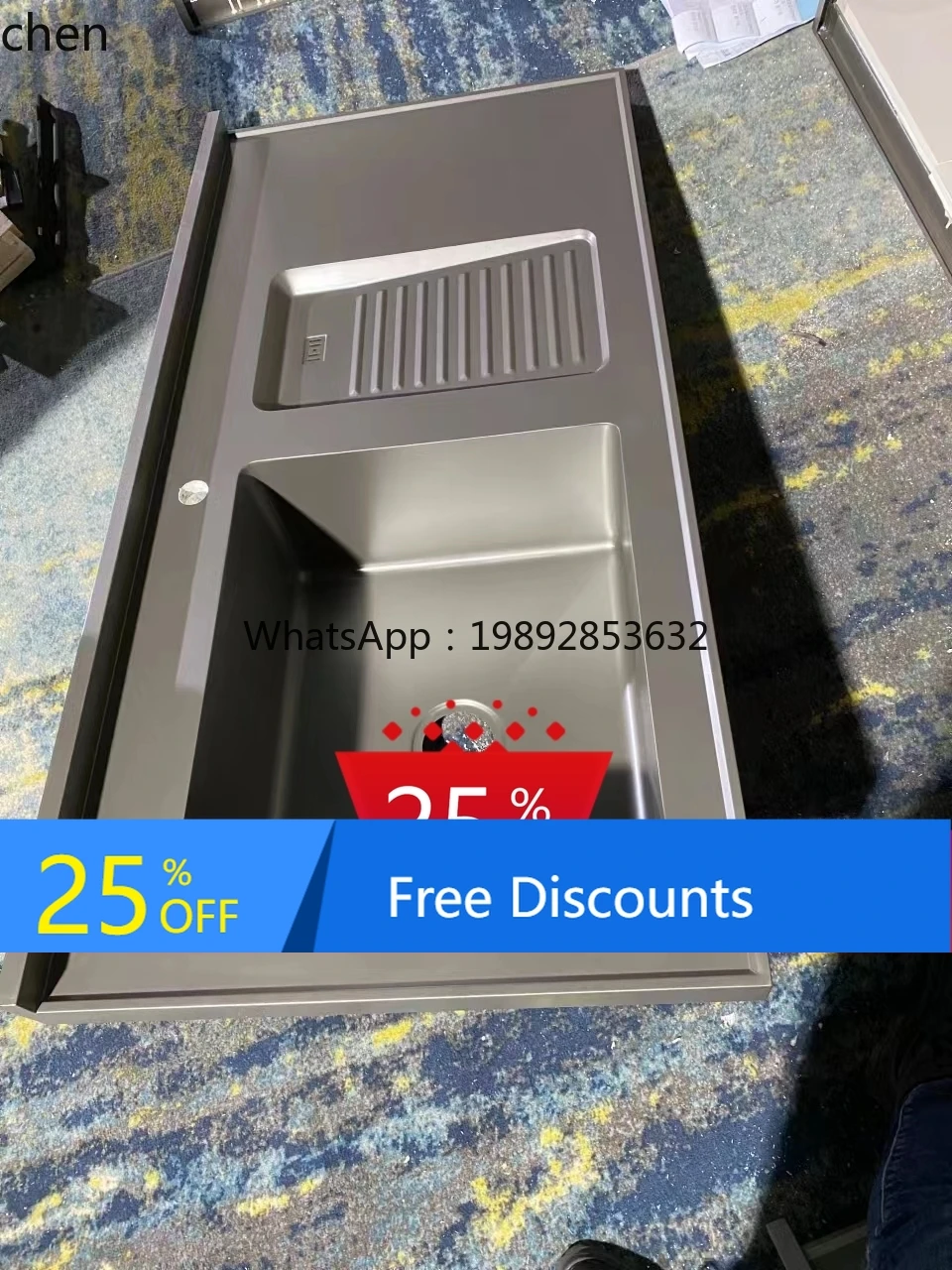 

hot curved rock slab integrated basin quartz stone Corian integrated basin stainless steel home decoration accessories