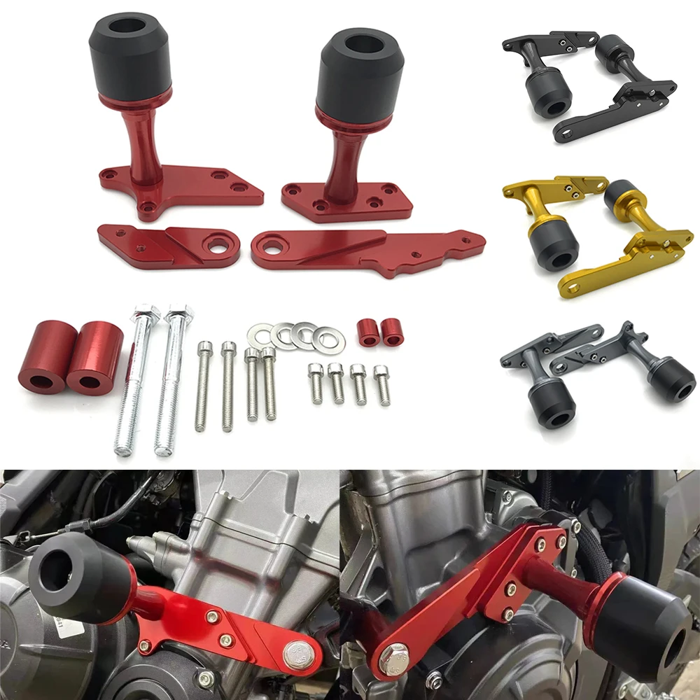 Motorcycle For Honda CBR500R CB500X CB500F CB400X CB400F Falling Protection Frame Slider Fairing Guard Anti Crash Pad Protector