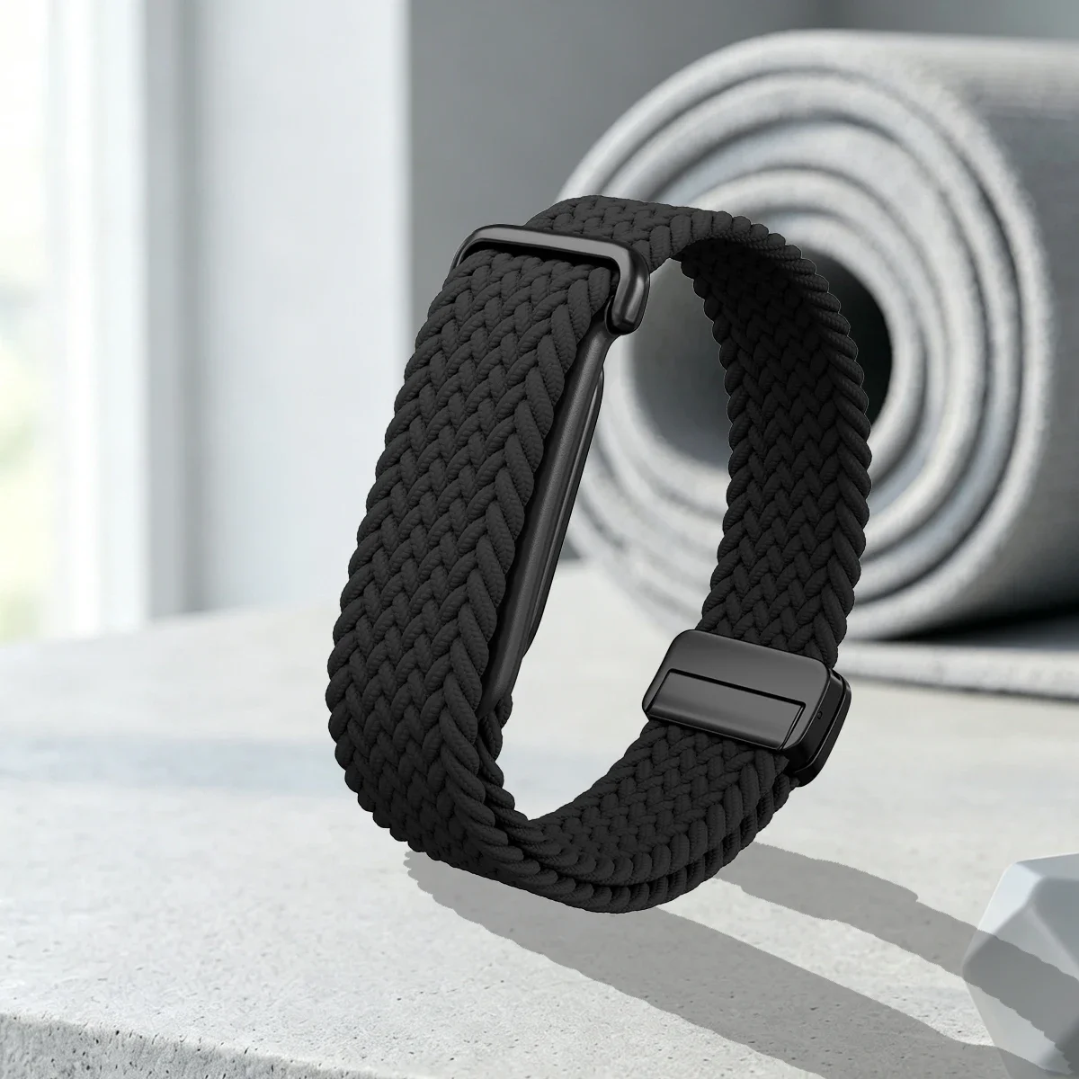 Nylon-Geflechtband für Google Fitbit Air Armbänder Fitness-Ersatzband Magnetisches Armband für Google Fitbit Air Sport-Armband – Detail 1