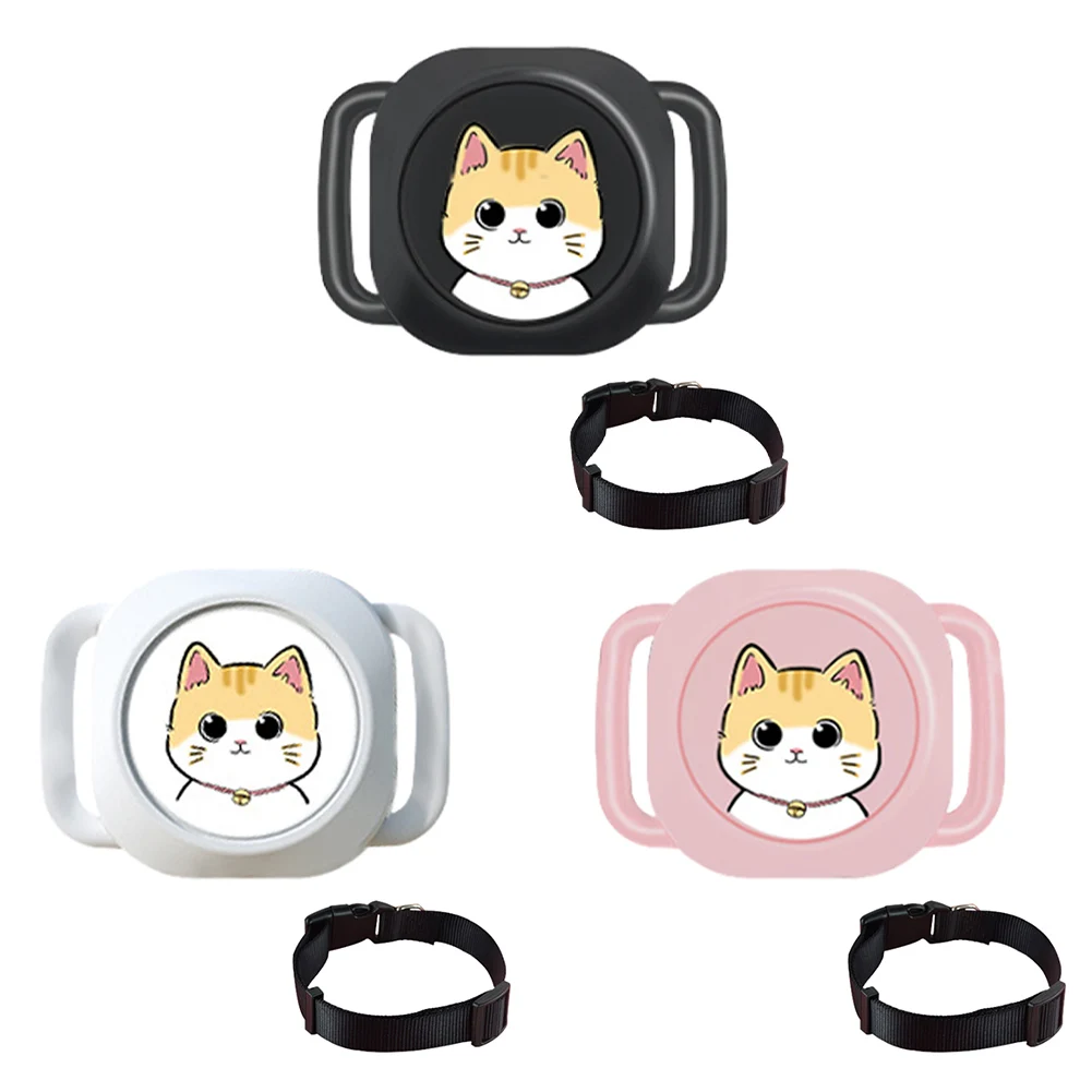 Pelacak GPS Anti-Hilang, Pencari Lokasi, Pelacak Aktivitas Pintar Kompatibel dengan Bluetooth untuk Anjing, Kucing, Anak-Anak, Hewan Peliharaan, Gantungan Kunci, Dompet, Koper