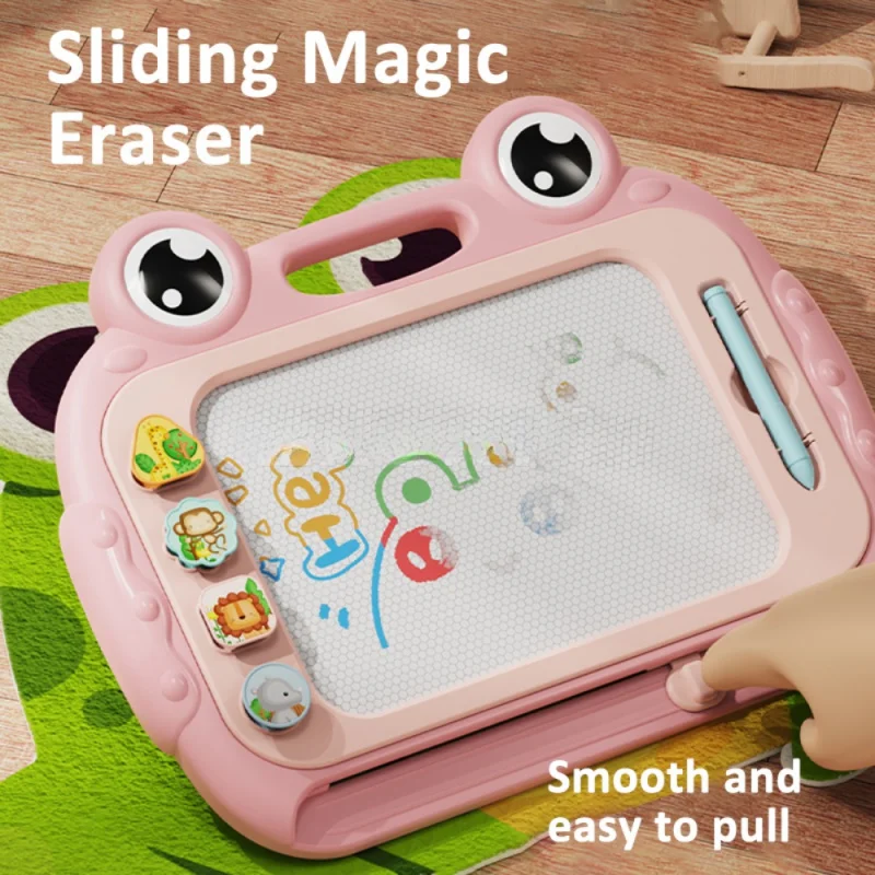 Early การศึกษาของเล่นของขวัญเด็กเด็กพลาสติก Magnetic Drawing Board WordPad เด็กสี Graffiti Art Board