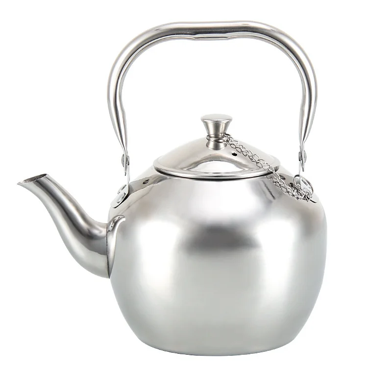 1.2L/1.5L/2L/3L/4L Tea Kettle With Strainer Tea Infuser Stainless Steel Teapot Fit Induction/Infrared/Electric Cooker Tea Kettle