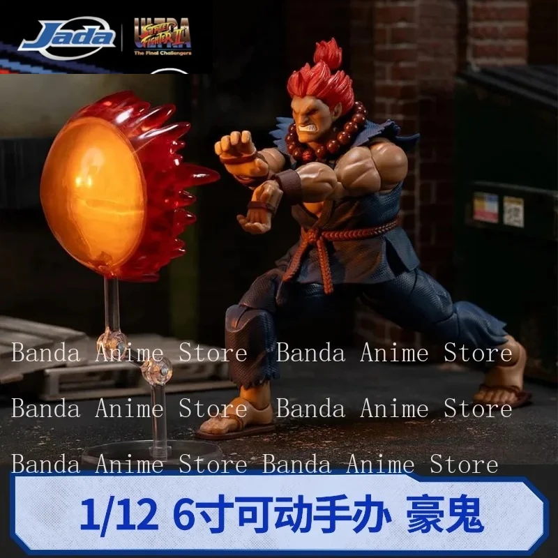 

Оригинальный JADA Toys Street Fighter Akuma 1/12, ограниченная серия, фигурка, боевая фигурка, коллекция для мальчиков, подарок, предварительная продажа