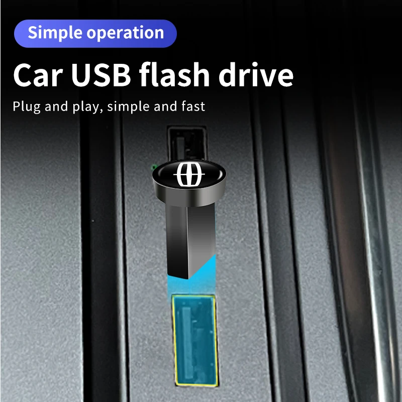 Car USB Flash Drive Mini Portable Storage Memory Drive Pendrive For Lincoln Navigator MKZ MKX MKC MKT Continental Nautilus Flyer