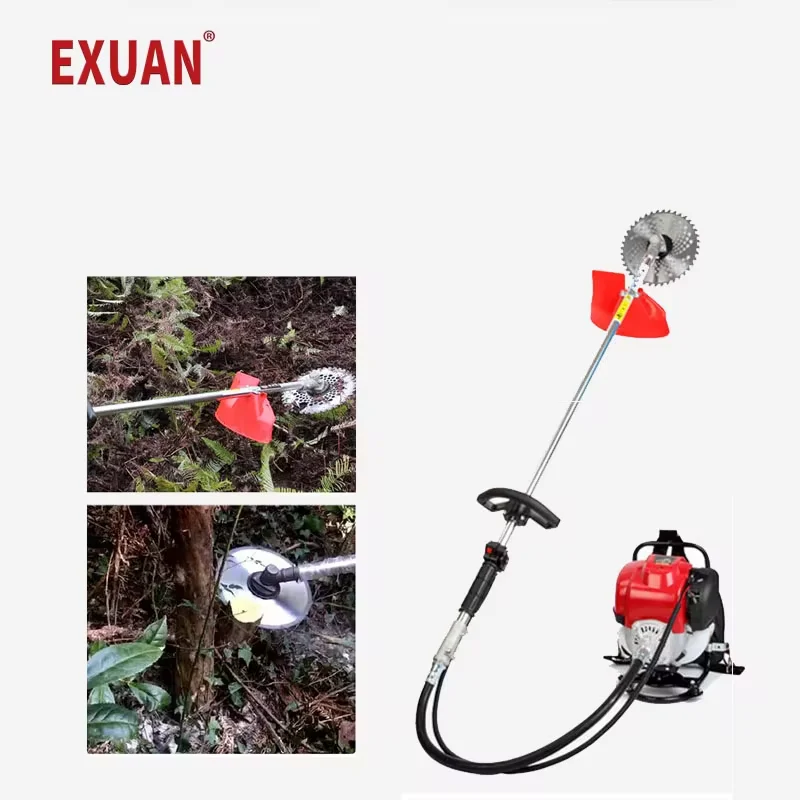 40-5 motor Weeder Cutter 2-stroke Multi-functional agricultural wasteland Big Back pack 2 in 1 Brush Grass cutter Knapsack