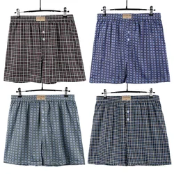 Calzoncillos Bóxer transpirables para hombre, ropa interior fresca y suelta, acogedora, suave