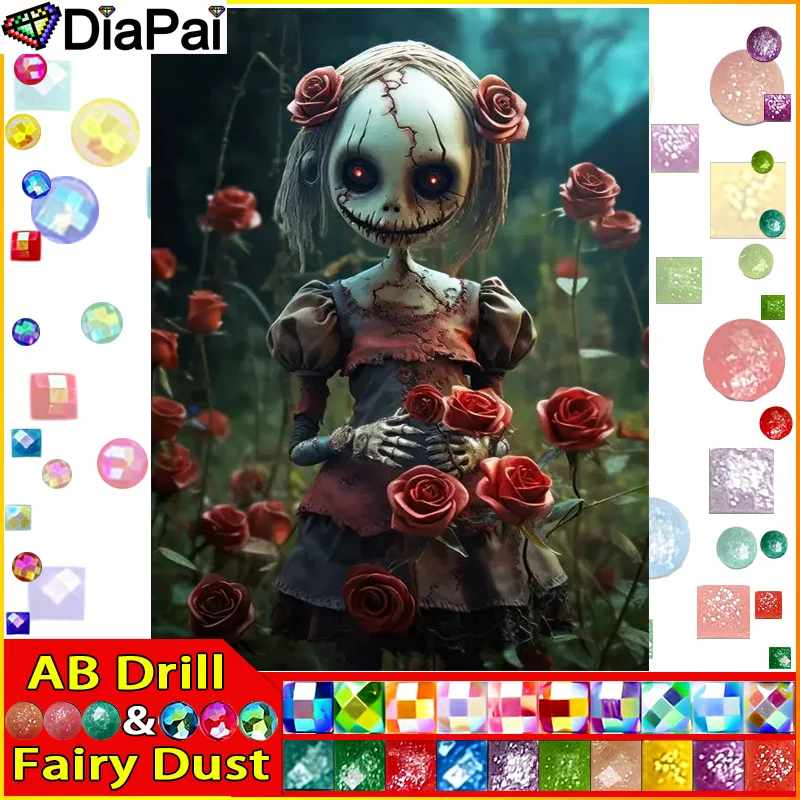 DIAPAI Fairy Dust AB Full Diamond Embroidery 