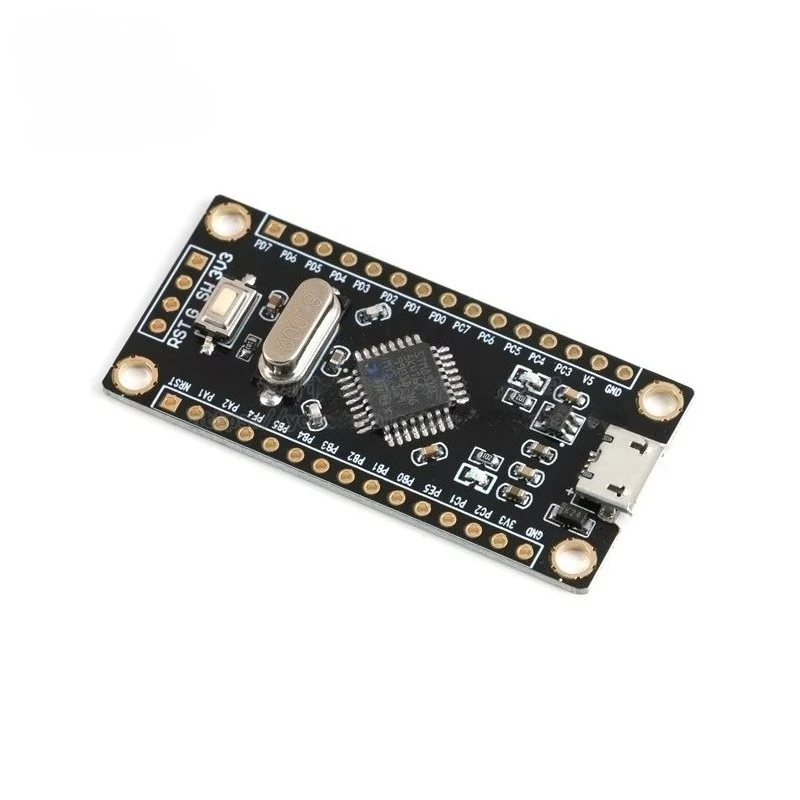 Placa de desarrollo STM8S105K4T6 STM8, placa de aprendizaje central MCU
