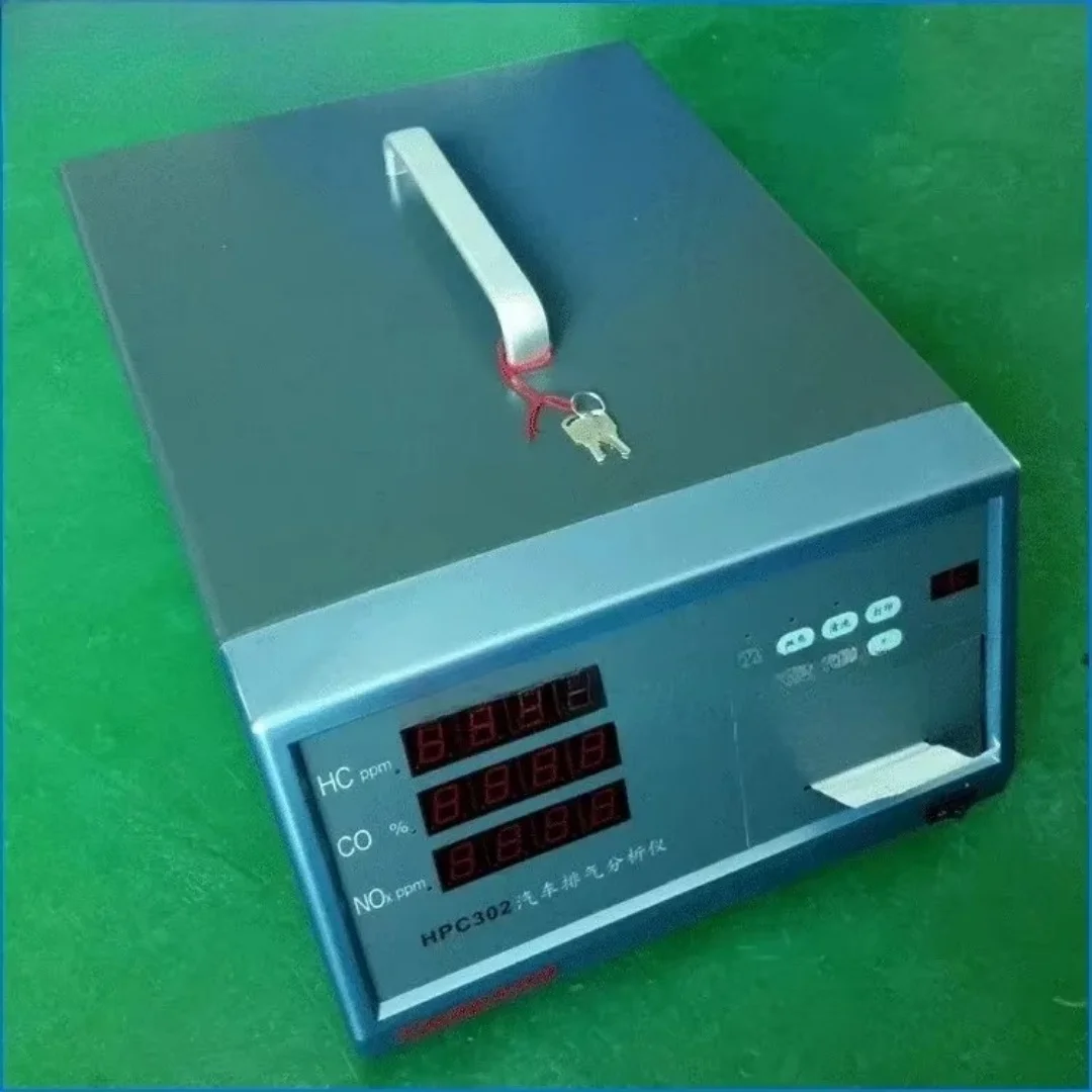 HPC302 Automobile Exhaust Gas Analyzer Auto Emissions HC, CO, NOx In The Exhaust Gas Concentration Meter