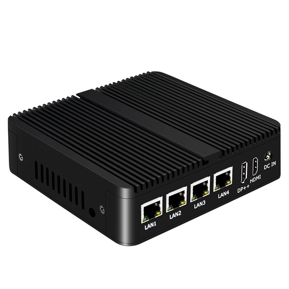 12th Gen Firewall Router Intel N100 J6426 4x 2.5G LAN 2*COM RS485
